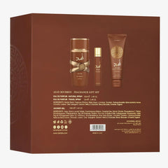 Asad Bourbon 3 pcs Giftset